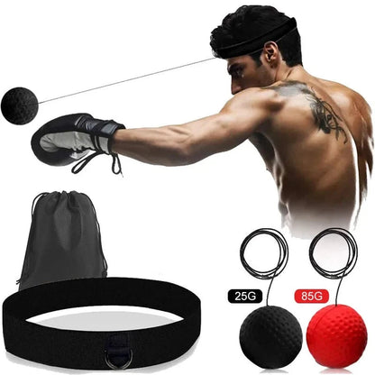 Boxing Reflex Ball with Headband.