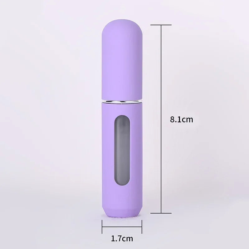 Portable Mini Perfume Atomizer Bottle – Refillable, Travel-Friendly Fine Mist Spray for Cosmetics