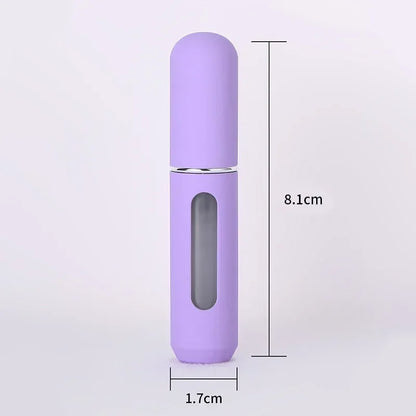 Portable Mini Perfume Atomizer Bottle – Refillable, Travel-Friendly Fine Mist Spray for Cosmetics