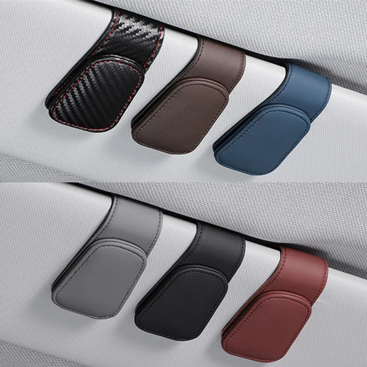 Universal Car Sun Visor Glasses Box Sunglasses Clip.