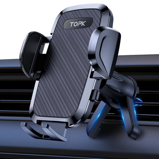 Universal Car Bracket Gravity Phone Holder Car Air Vent Clip Mount.