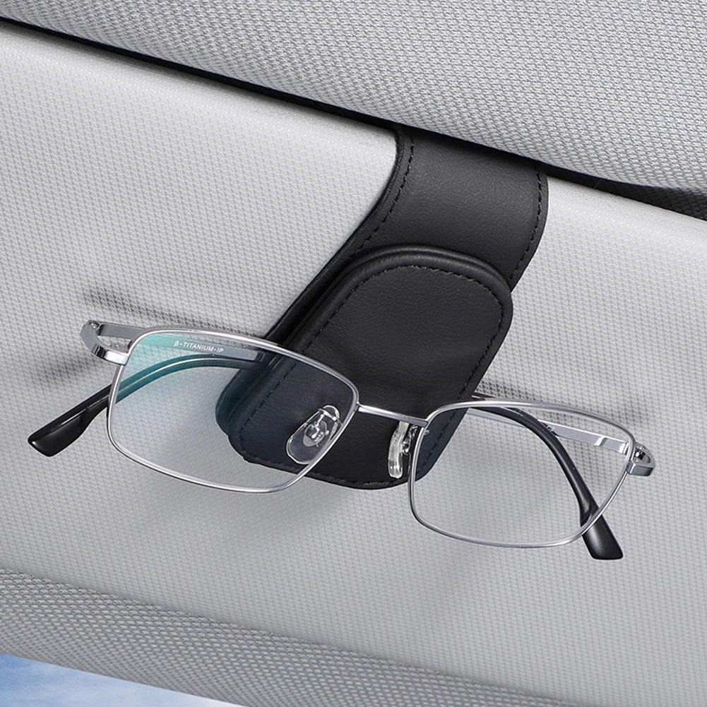 Universal Car Sun Visor Glasses Box Sunglasses Clip.